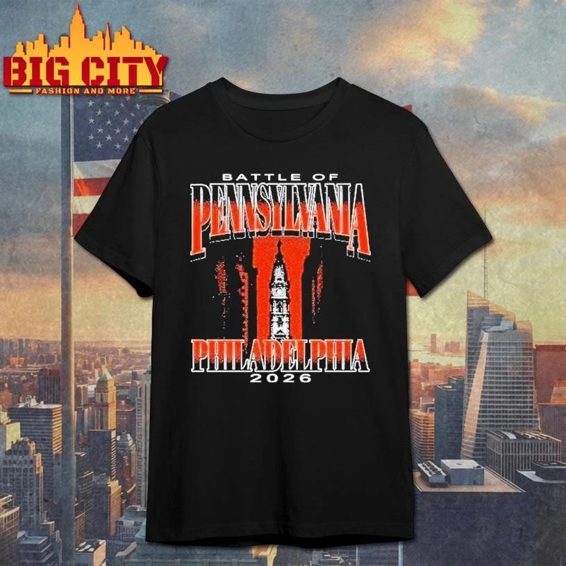 Awesome Battle of Pennsylvania Philadelphia 2026 Graphic Shirt
