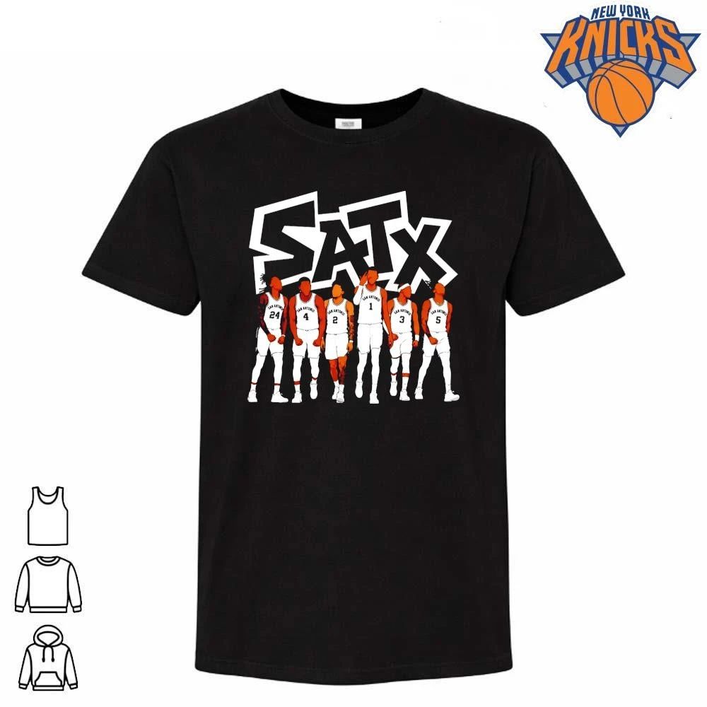 San Antonio Basketball SATX Players Graphic T Shirt