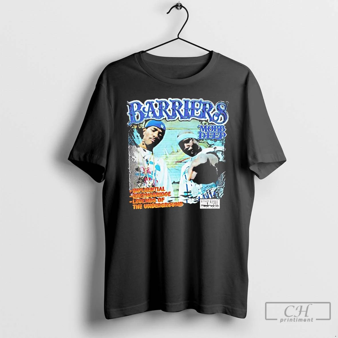 Classic Barriers X Mobb Deep Legends Of The Underground T Shirts