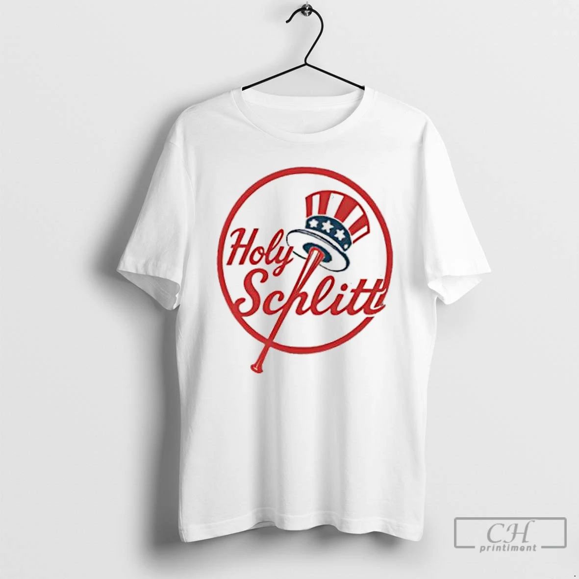 Classic Holy Schlitt Uncle Sam Hat On A Stick T Shirts