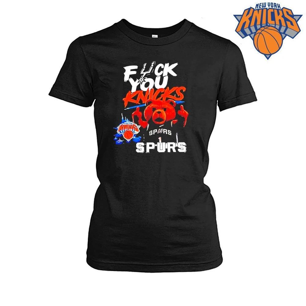 San Antonio Spurs Nba Finals 2026 Ted Bear Fuck You Knicks Shirt