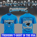Carolina Panthers NFC Wild Card South Champions 2025-2026 Blue Shirt