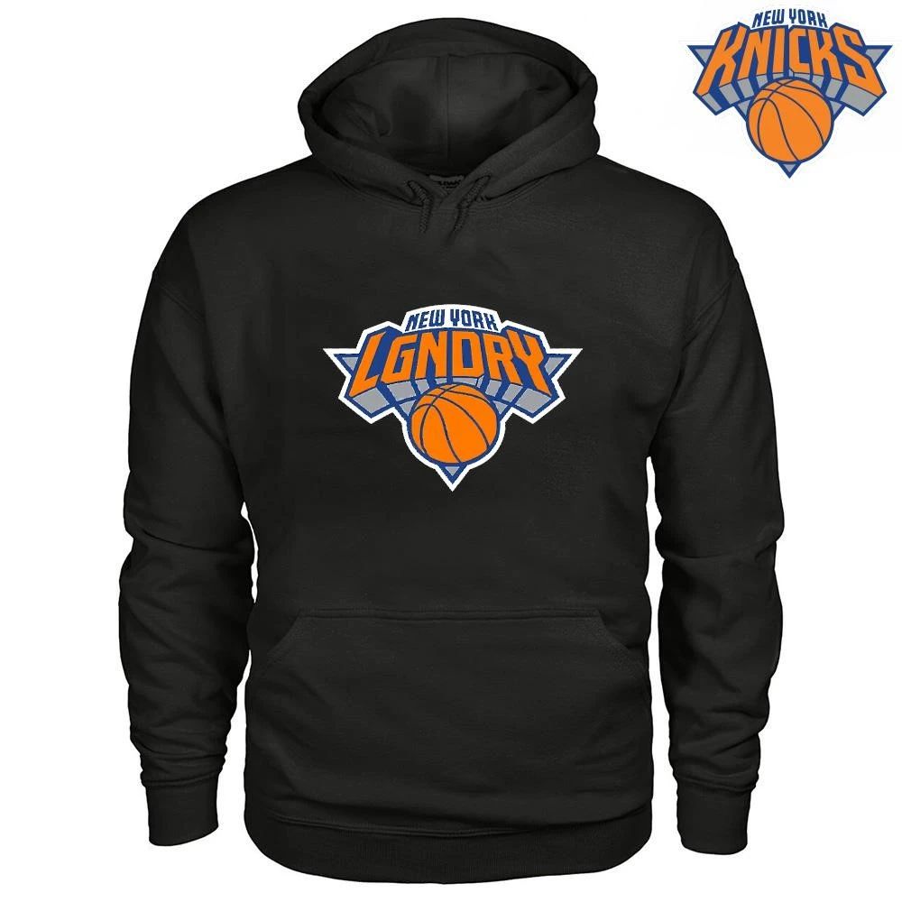 New York Legendary Basketball Logo White Shirt