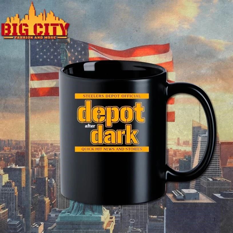 Funny Steelers Depot Depot After Dark Shirt