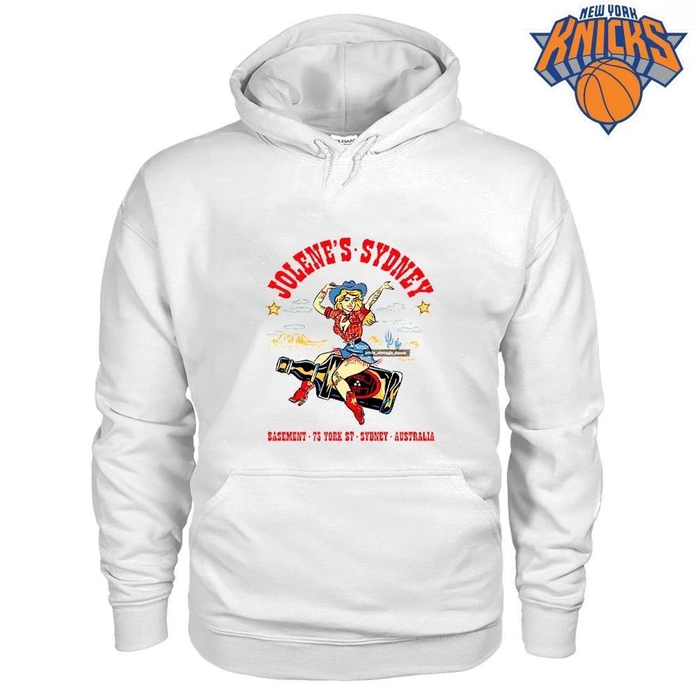 Jolene Sydney Cowgirl Riding A Bottle Western Retro T Shirt