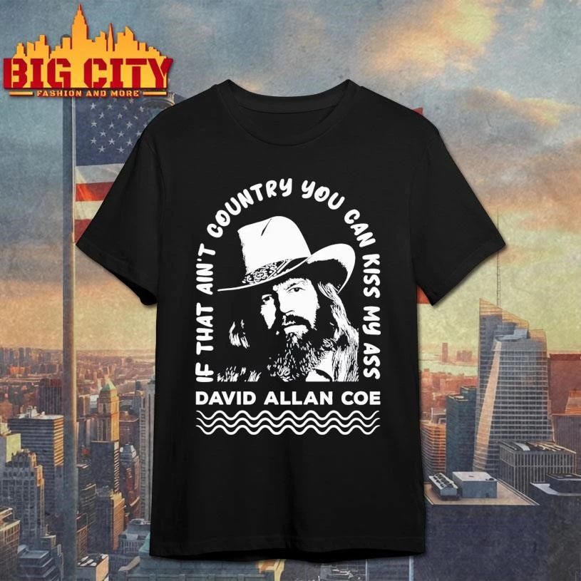 Funny David Allan Coe Retro Classic Country Music Remembering Shirt