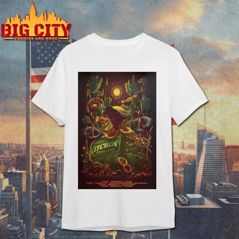 Kitchen Dwellers Spring Tour 2026 Poster Shirt
