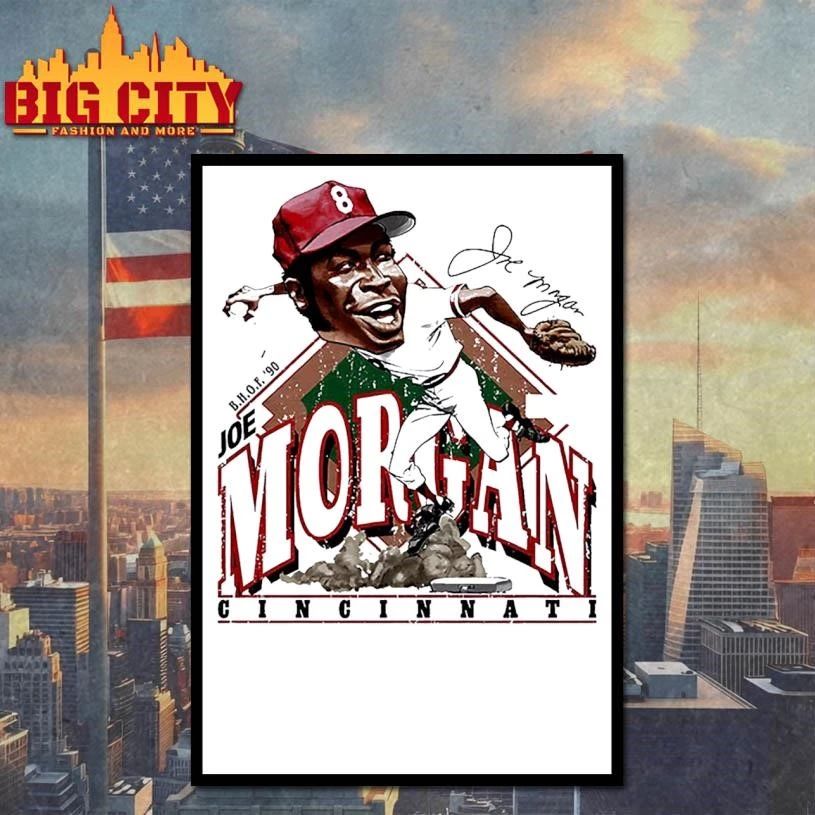 Joe Morgan Cincinnati Reds Bruce Stark Signature Shirt