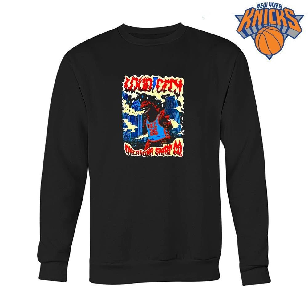 Loud City Godzilla Oklahoma Shirt Co City Skyline Graphic Shirt
