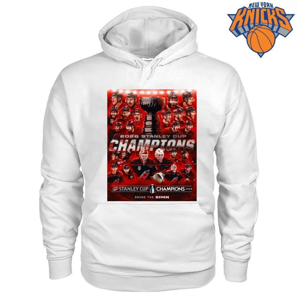 Carolina Hurricanes Champions Stanley Cup 2026 Shirt