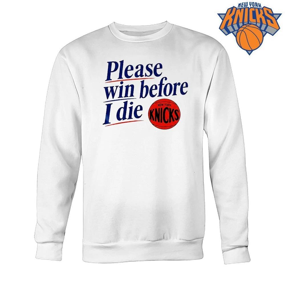 Old Jewish Men Please Win Before I Die Knicks Finals NBA 2026 Shirt