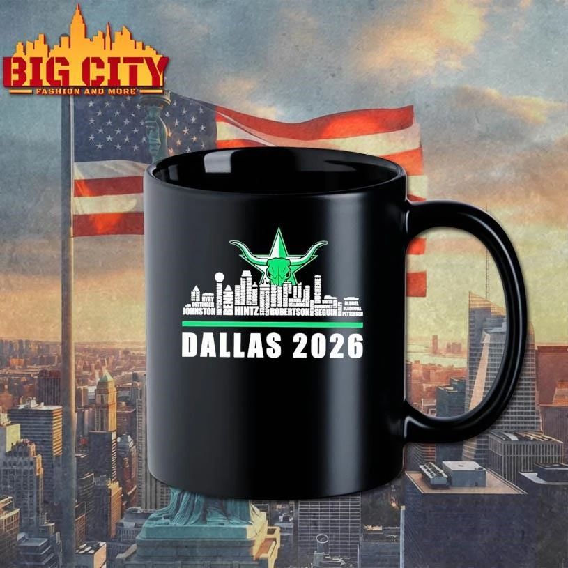 Dallas Stars 2026 City Skyline Graphic Shirt