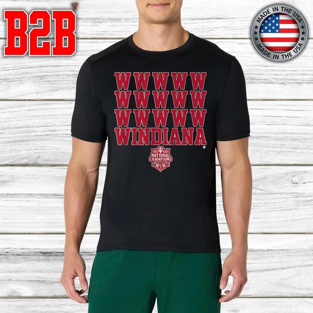 Indiana Football Windiana 2025 National Champions Shirt
