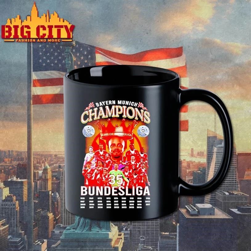 Bayern Munich 2026 Bundesliga 35x Champions Shirt
