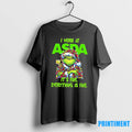 Grinch I Work At Asda Logo Its Fine Everything Is Fine Tshirts Sweater