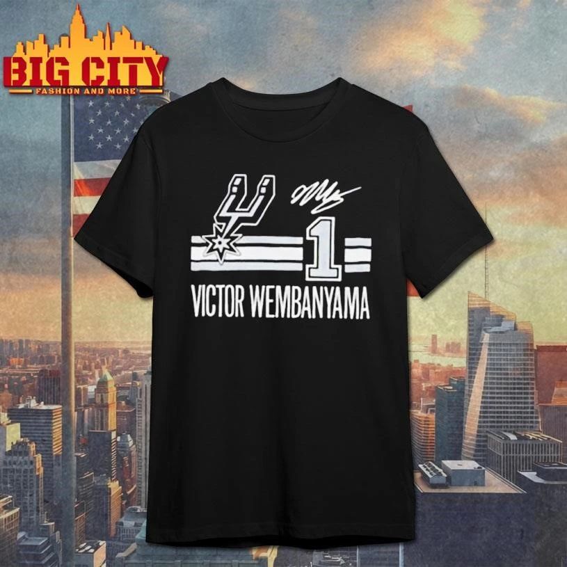 Victor Wembanyama San Antonio Basketball Signature Shirt