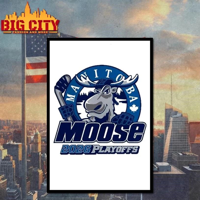 Manitoba Moose 2026 Playoffs Graphic Shirt