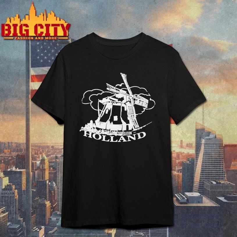 Jaafar Jackson Holland Windmill Graphic Shirt