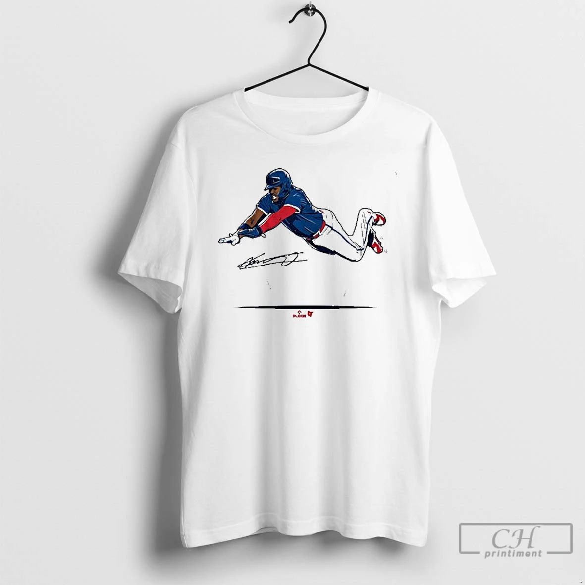 Premium Vladimir Guerrero Jr Super Vlad Flying Slide T Shirts