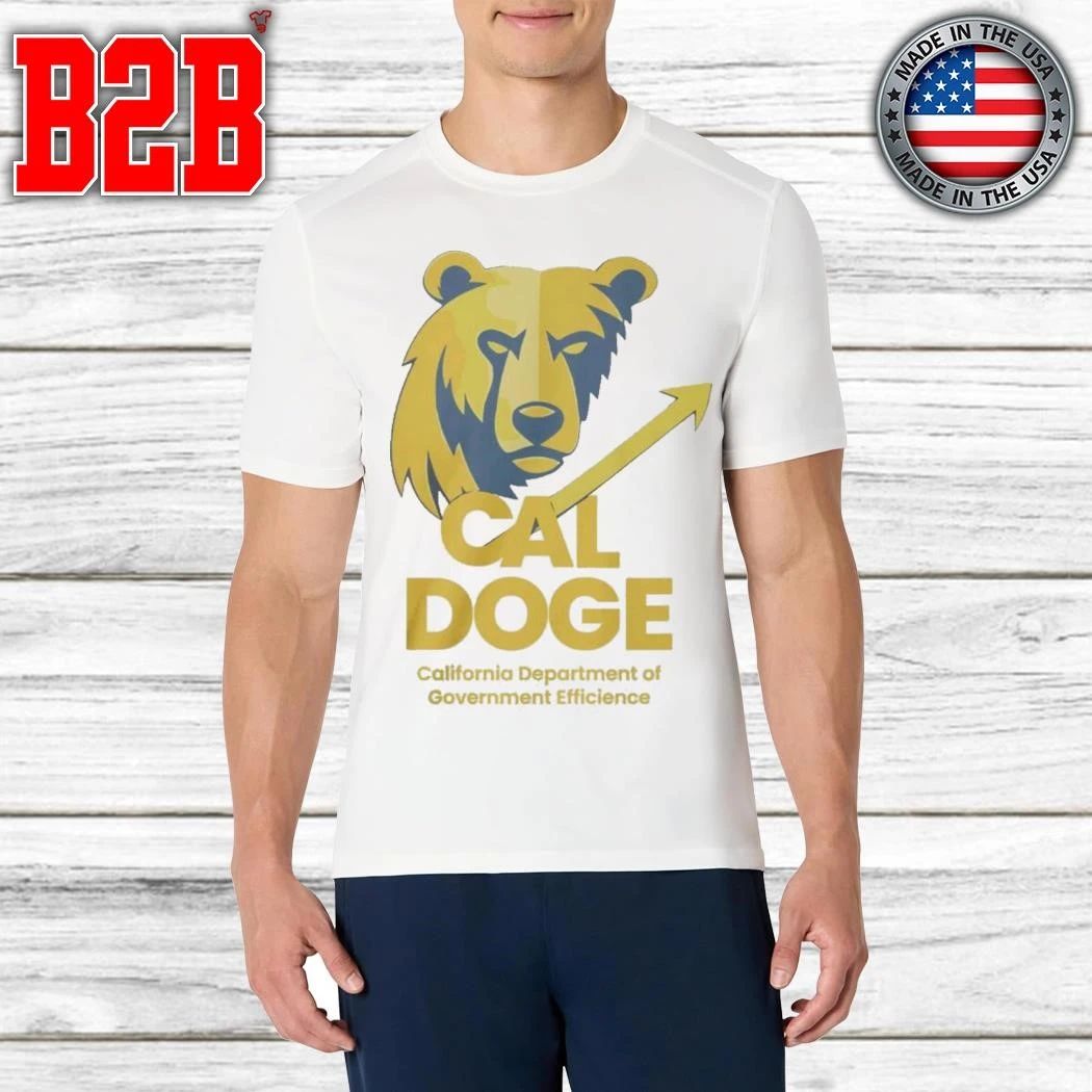 Doge California Department of Government Efficiency Shirt
