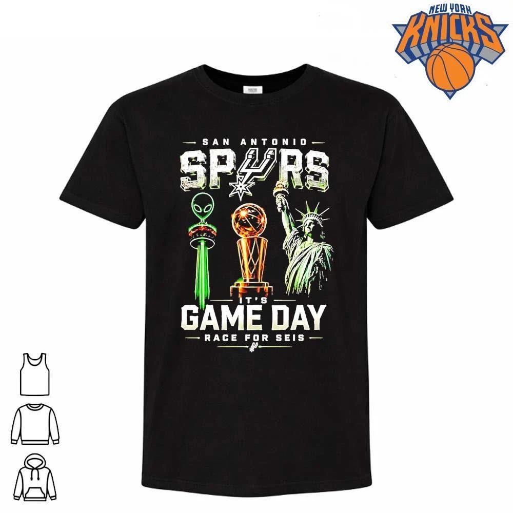 Victor Wembanyama San Antonio Spurs It Is Game Day Race For Seis Trophy Shirt