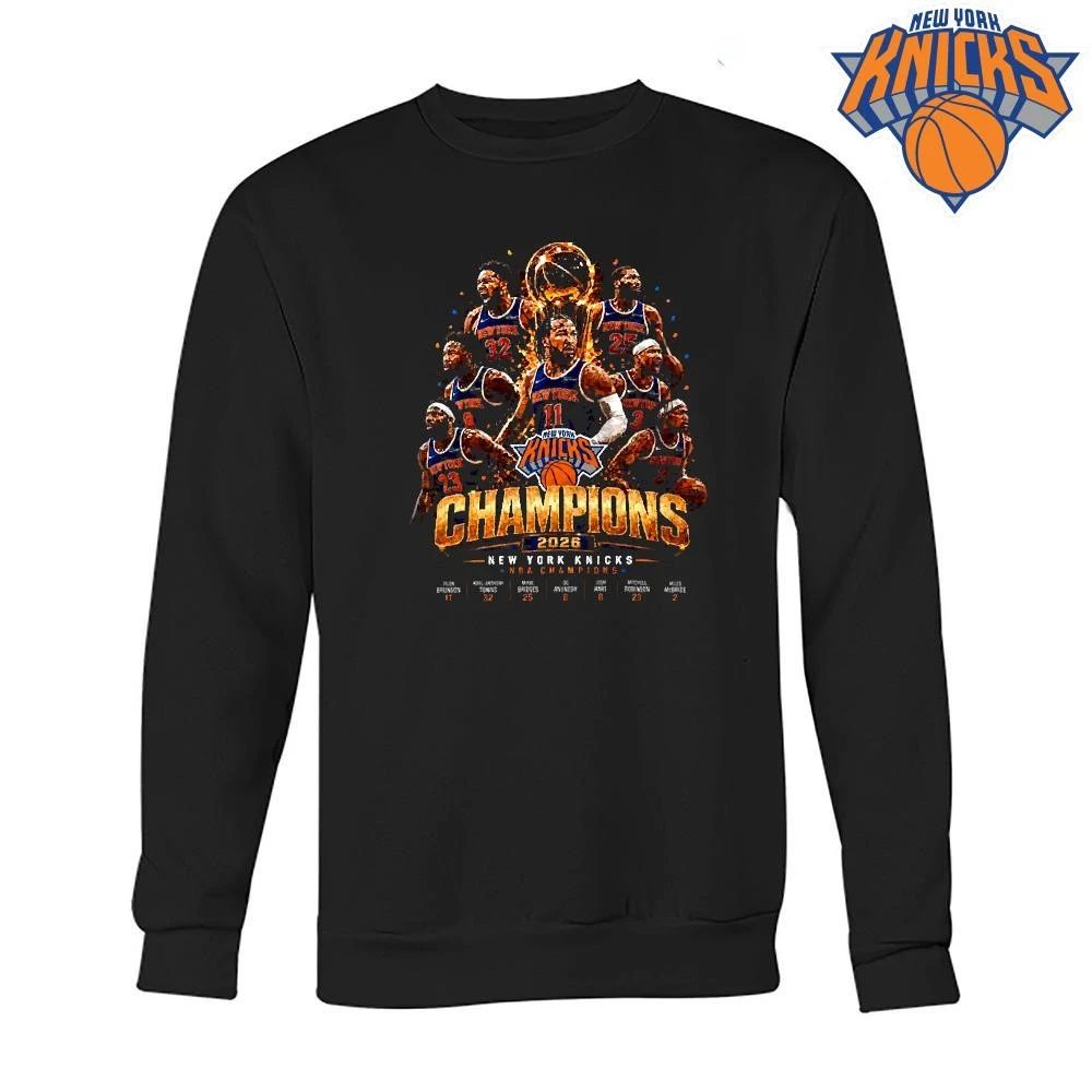 CHAMPIONS 2026 Knicks NBA Finals Victory Shirt