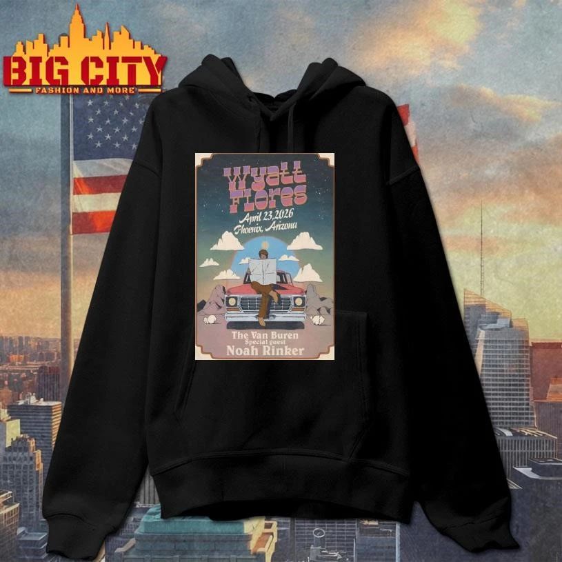 Wyatt Flores April 23 2026, Phoenix AZ Poster Shirt