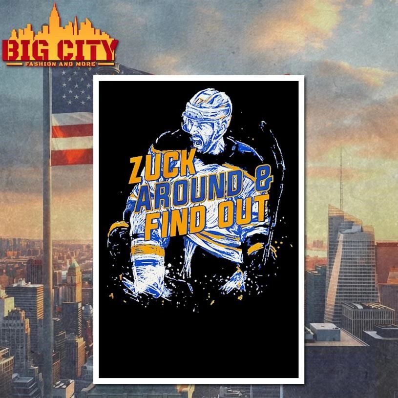 Buffalo Sabres Zuck Around & Find Out Regular Graphic Shirt