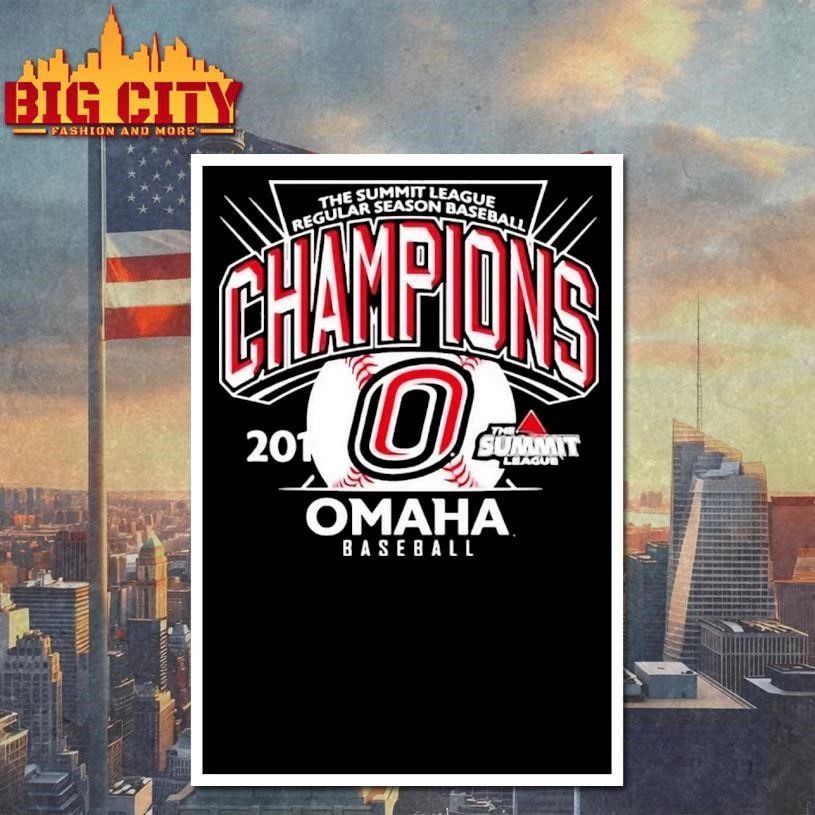 UNO Summit League Baseball Regular Season Champions 2026 Graphic Shirt