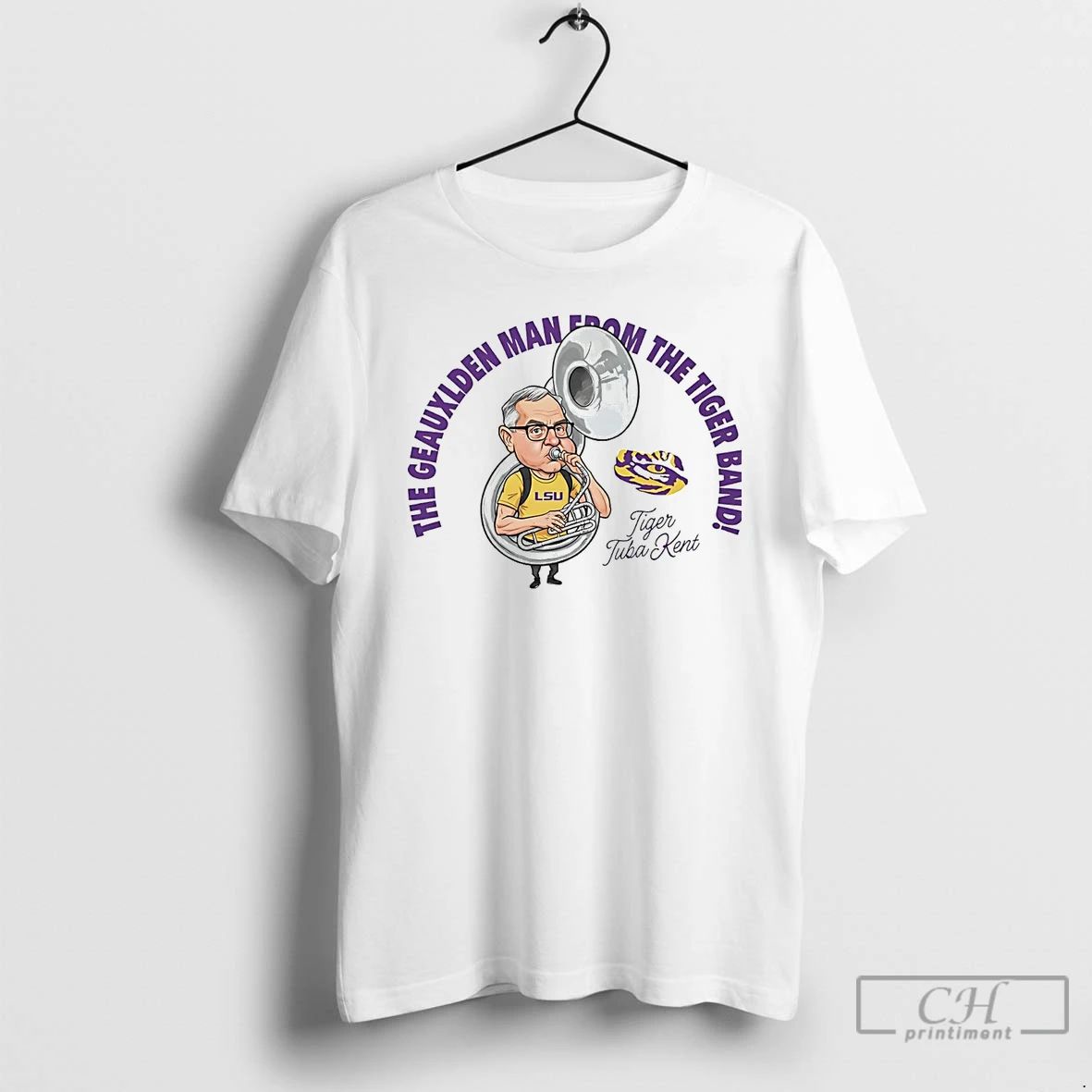 Premium Kent Broussard The Geauxlden Man From The Tiger Band T Shirts