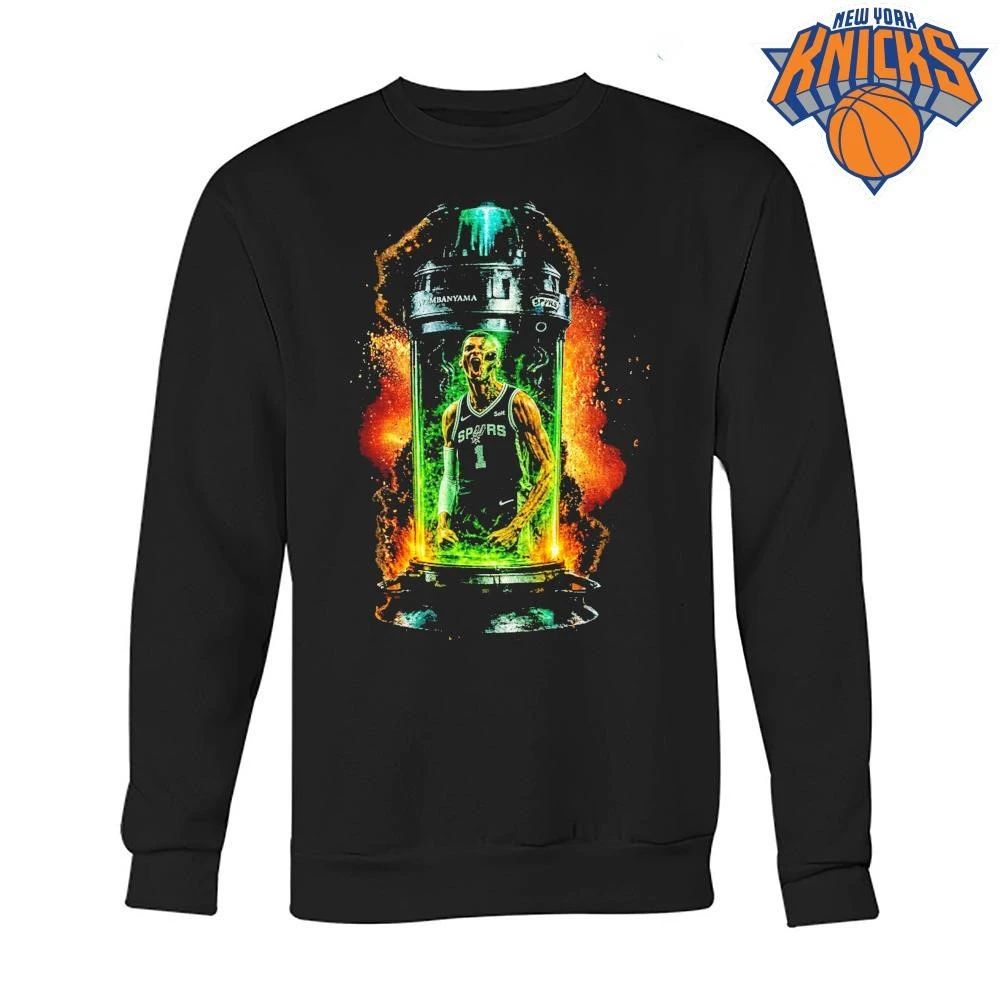 Victor Wembanyama San Antonio Spurs Alien chamber graphic NBA Finals 2026 Shirt