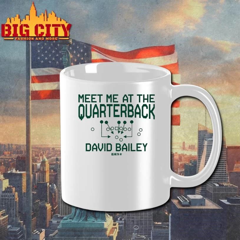 David Bailey Meet Me At The Quarterback Graphic Shirt