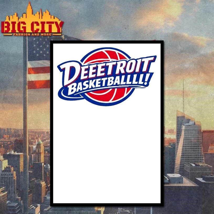 Deeetroit Basketball Shirt