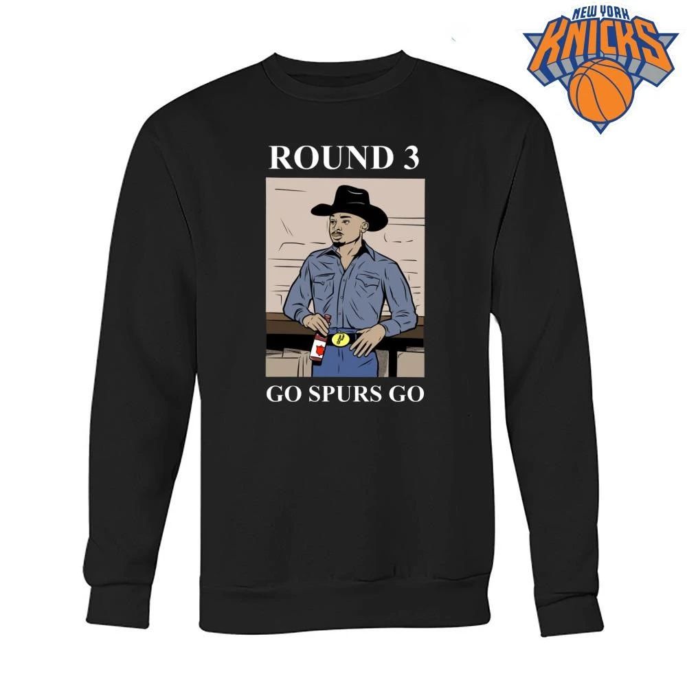 San Antonio Spurs Cowboy Go Spurs Go NBA Finals 2026 Round 3 Shirt
