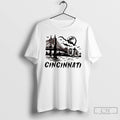 Classic Cincinnati Downtown Spooky Halloween T Shirts
