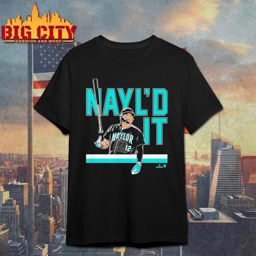 Funny Josh Naylor Nayl’d It Bat Flip Graphic Shirt