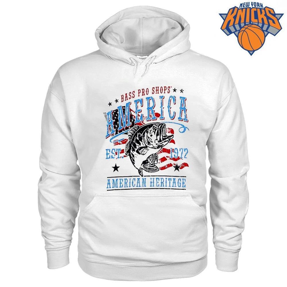 Mitchell Robinson Bass Pro Shops America Knicks Game 3 Shirt
