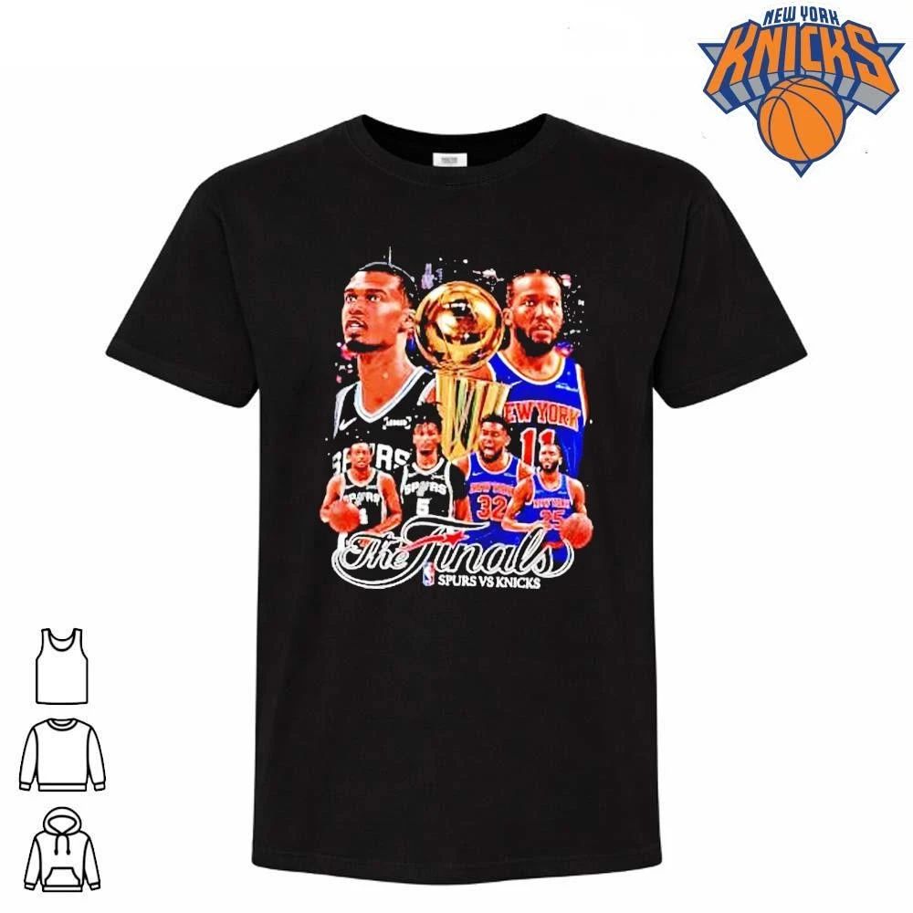 Wembanyama Johnson Brunson Randle Towns Spurs Knicks The Finals Nba 2026 Shirt