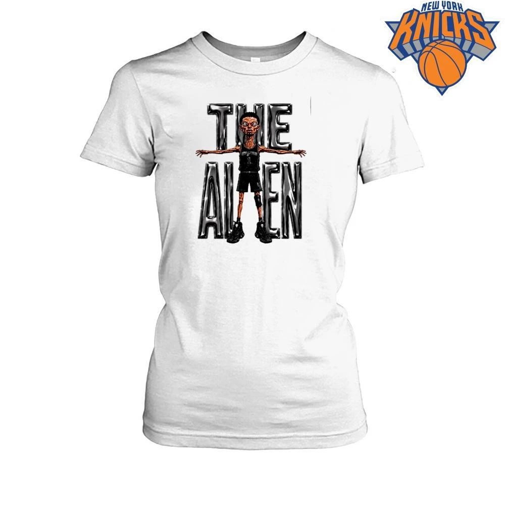 Vintage San Antonio Spurs Victor Wembanyama The Alien Chrome Graphic Shirt