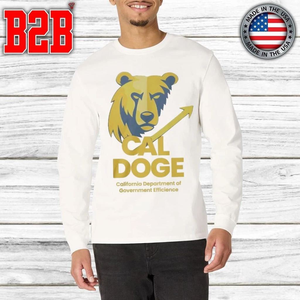 Doge California Department of Government Efficiency Shirt