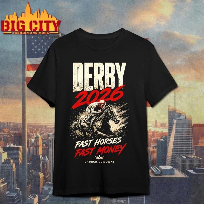 Awesome Kentucky Derby Fast Horses Fast Money 2026 Shirt