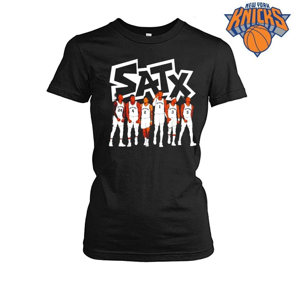 San Antonio Basketball SATX Players Graphic T Shirt