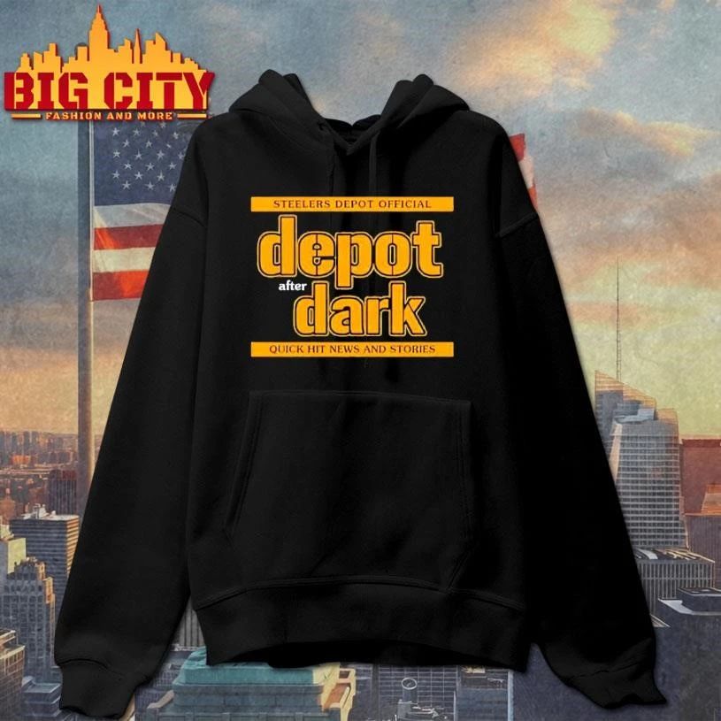 Funny Steelers Depot Depot After Dark Shirt