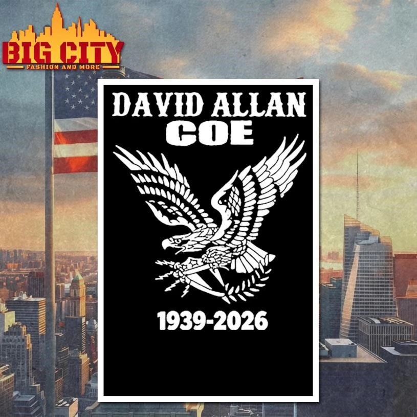 David Allan Coe 1939 2026 RIP Shirt