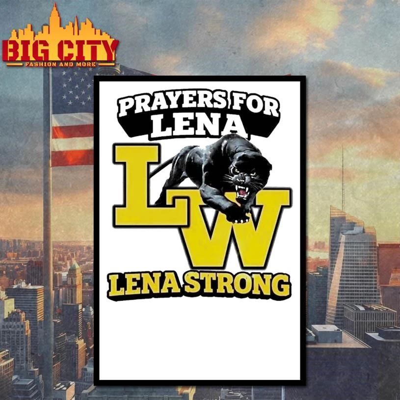 Prayers For Lena Lena-Winslow Lena Strong Mascot 2026 Graphic Shirt