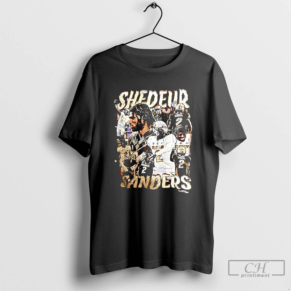 Classic Sheduer Sanders Colorado Buffaloes Graphic T Shirts
