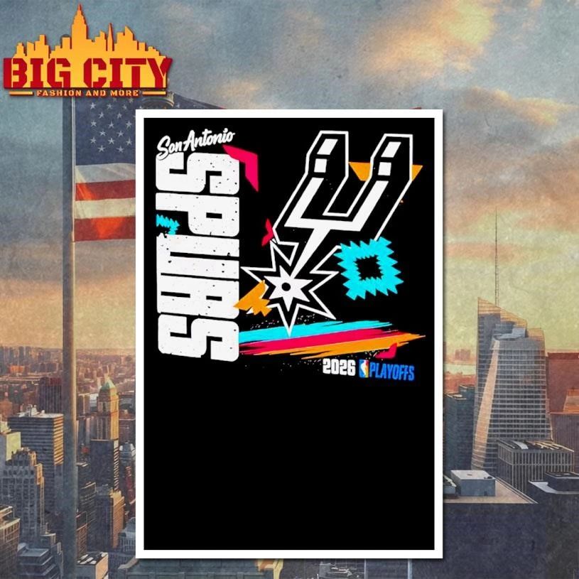 San Antonio Spurs 2026 NBA Playoffs Graphic Vintage shirt