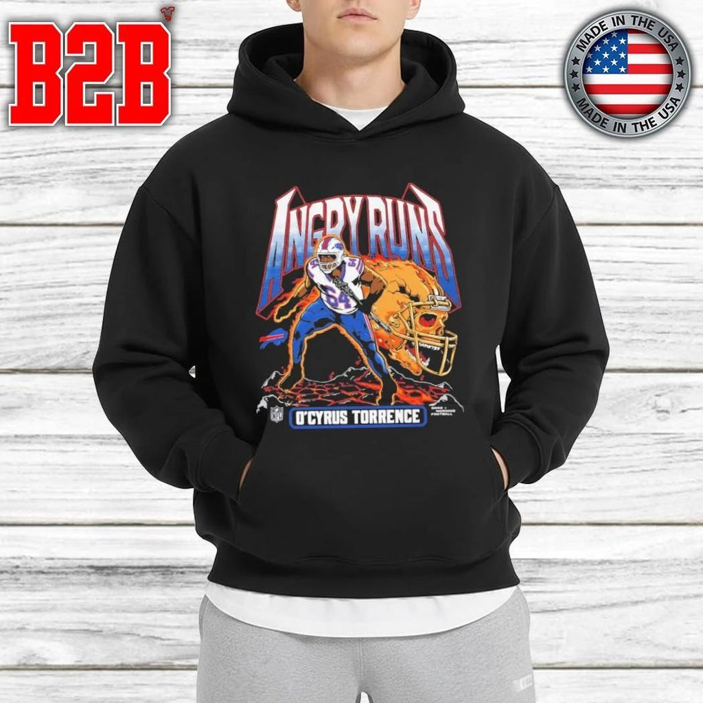 Angry Runs O’Cyrus Torrence Shirt