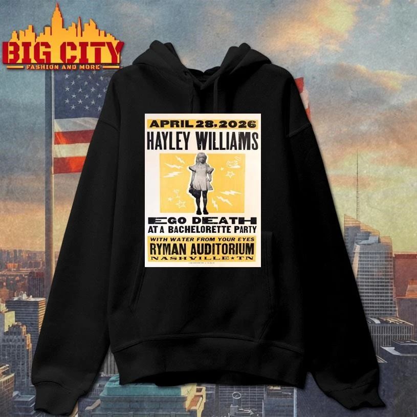 Halley Williams Nashville Tennessee 2026 Night 3 Venue Poster Shirt
