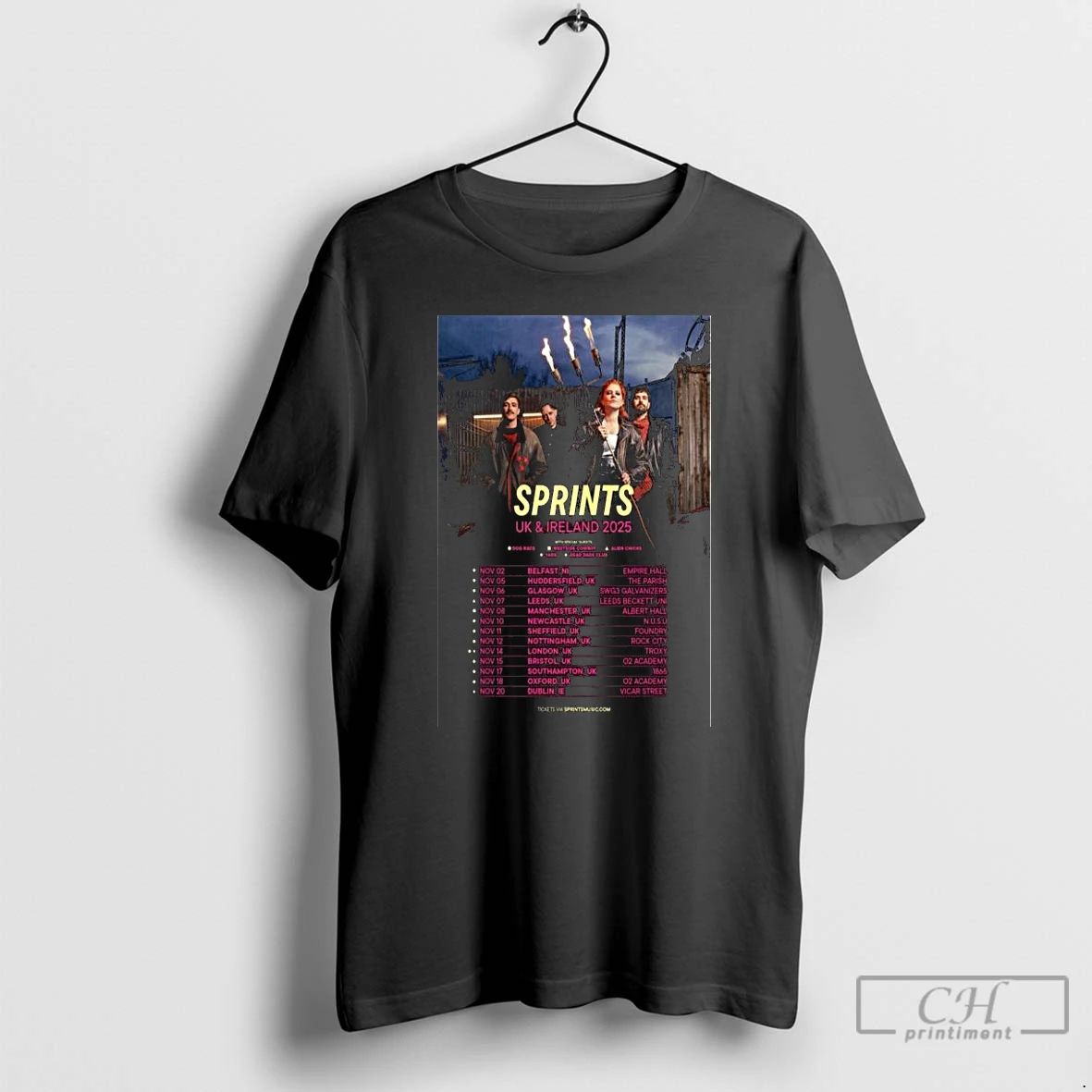 Premium Sprints Uk Ireland 2025 Long Sleve T Shirts